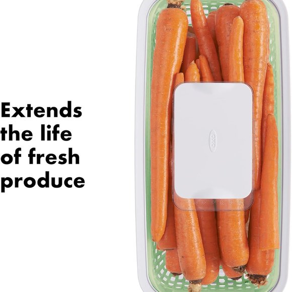 OXO Good Grips GreenSaver Produce Keeper - Large, White, 5 Qt - Picture 3 of 7